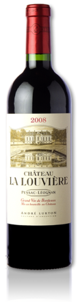 bouteille château La Louvière rouge 2008