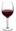 verre rouge